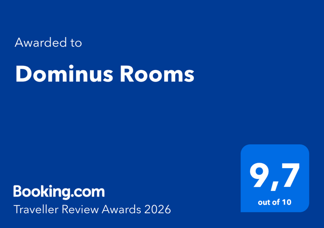 Booking.com Award 9.7